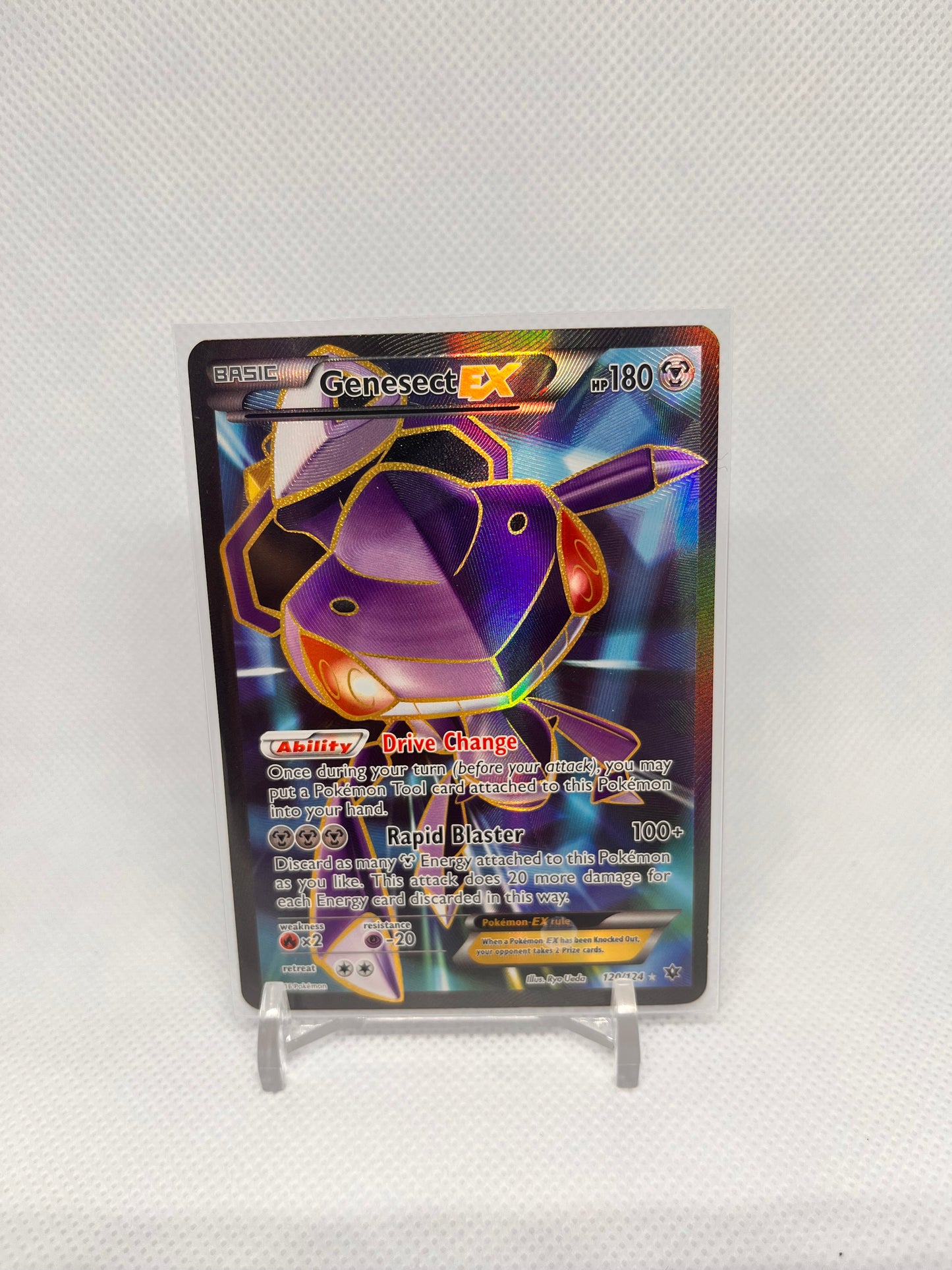 Genesect Ex 120/124, ENG