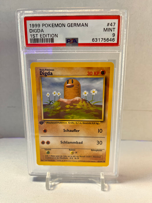 Digda 1st Edition PSA9 Base