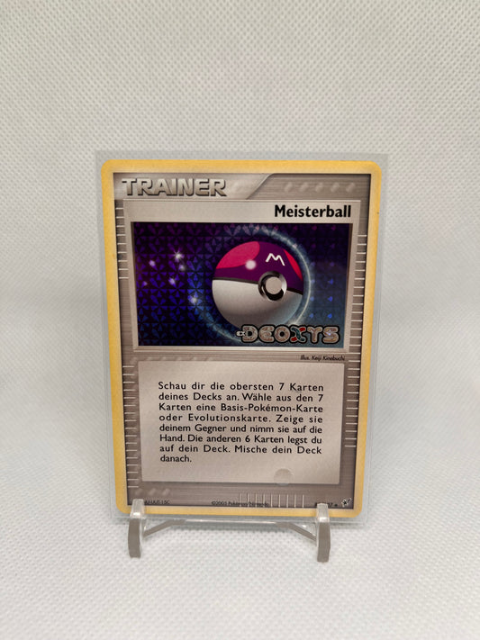 Meisterball Deoxys 88/107, DE stamped
