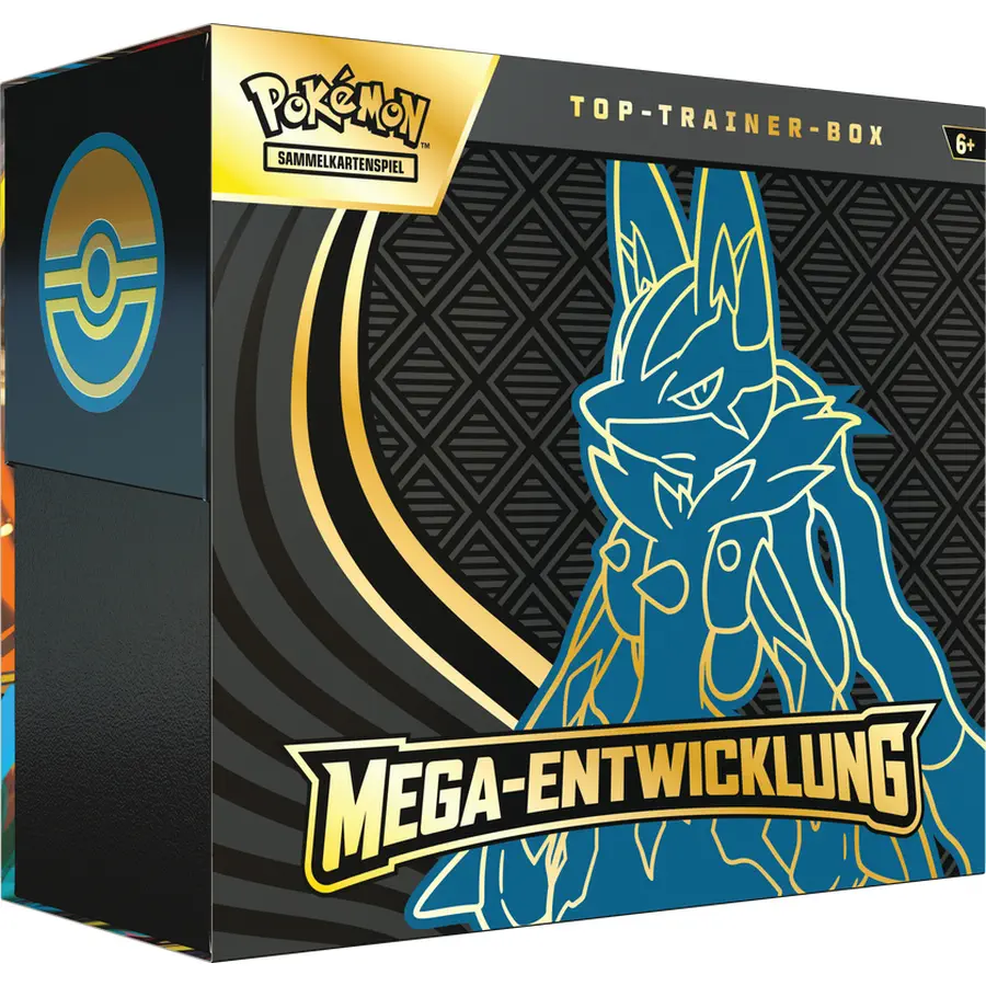 Mega-Entwicklung MEG Top Trainer Box - Lucario, DE