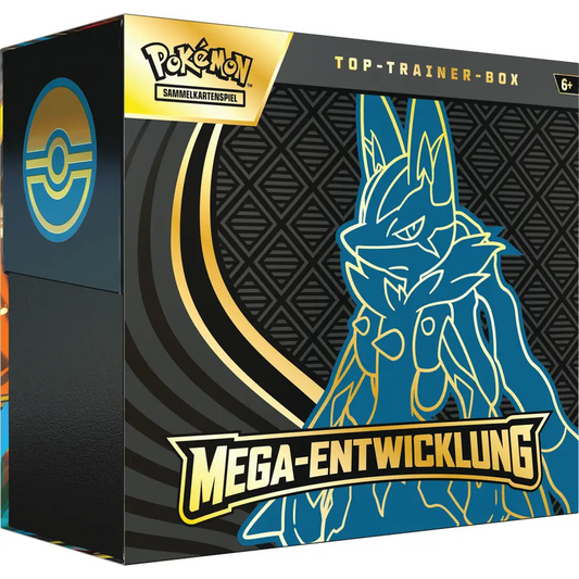 Mega-Entwicklung MEG Top Trainer Box - Lucario, DE