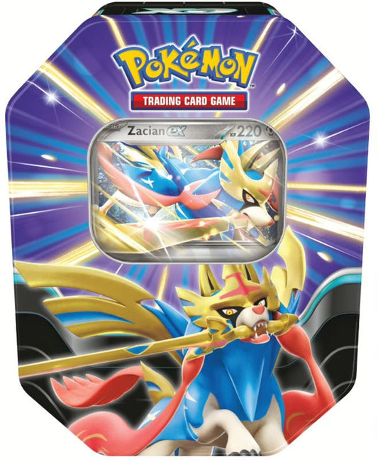 Pokémon Zacian ex Tin, DE