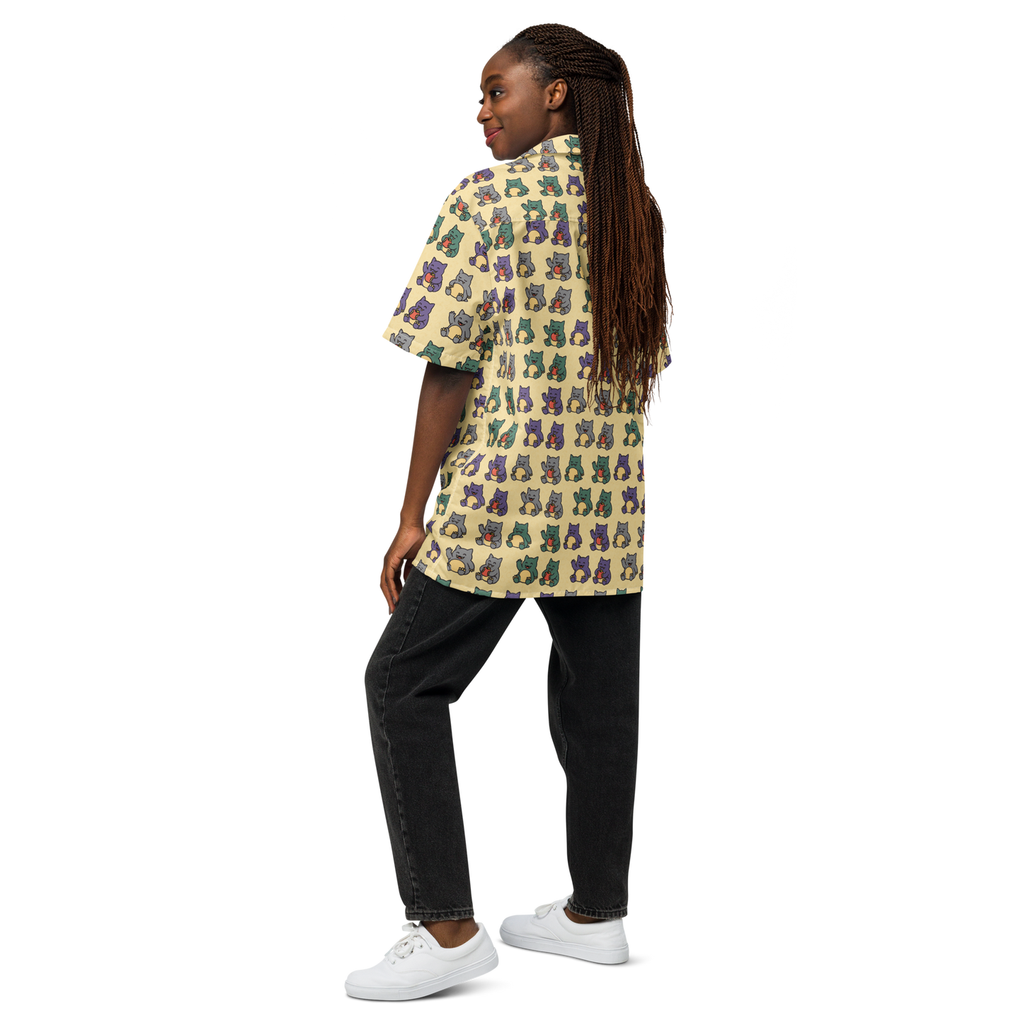 PixelPaper Bären - Unisex Hemd mit Knöpfen
