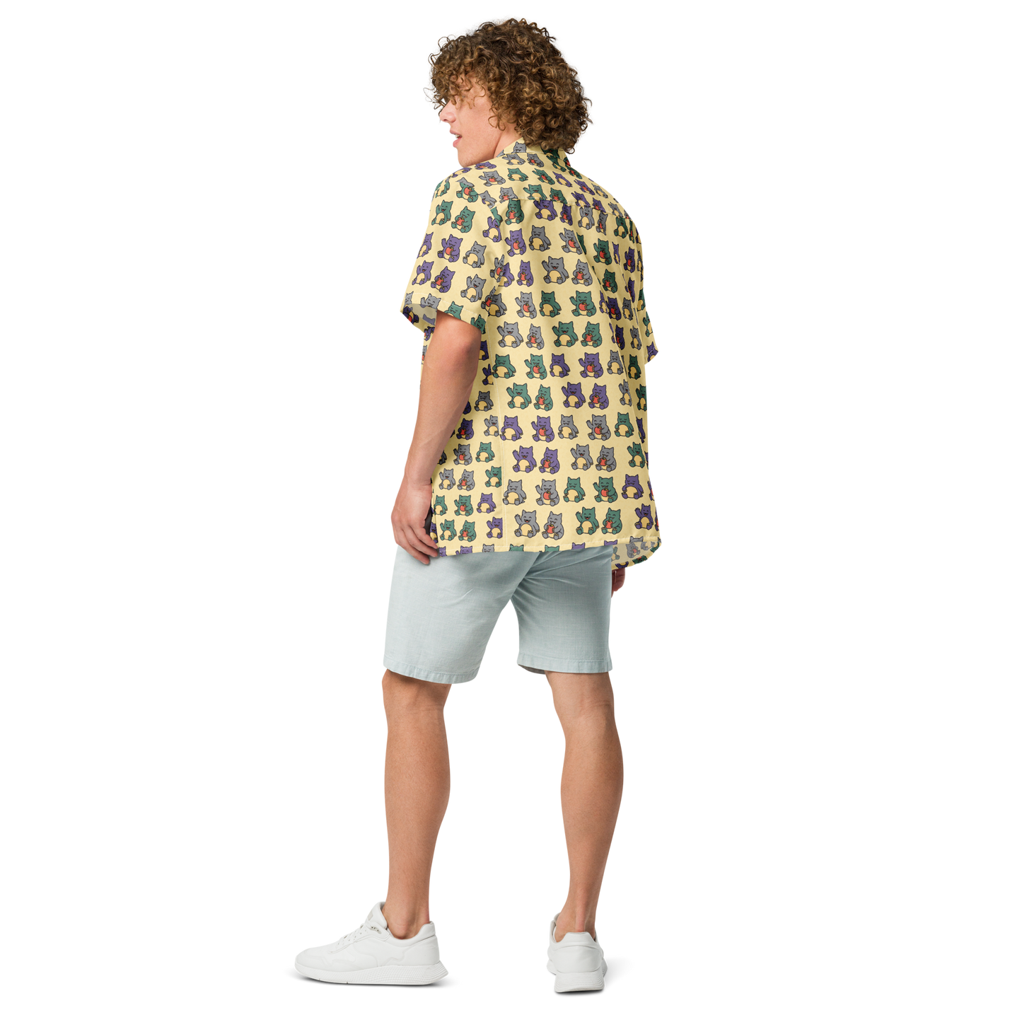 PixelPaper Bären - Unisex Hemd mit Knöpfen