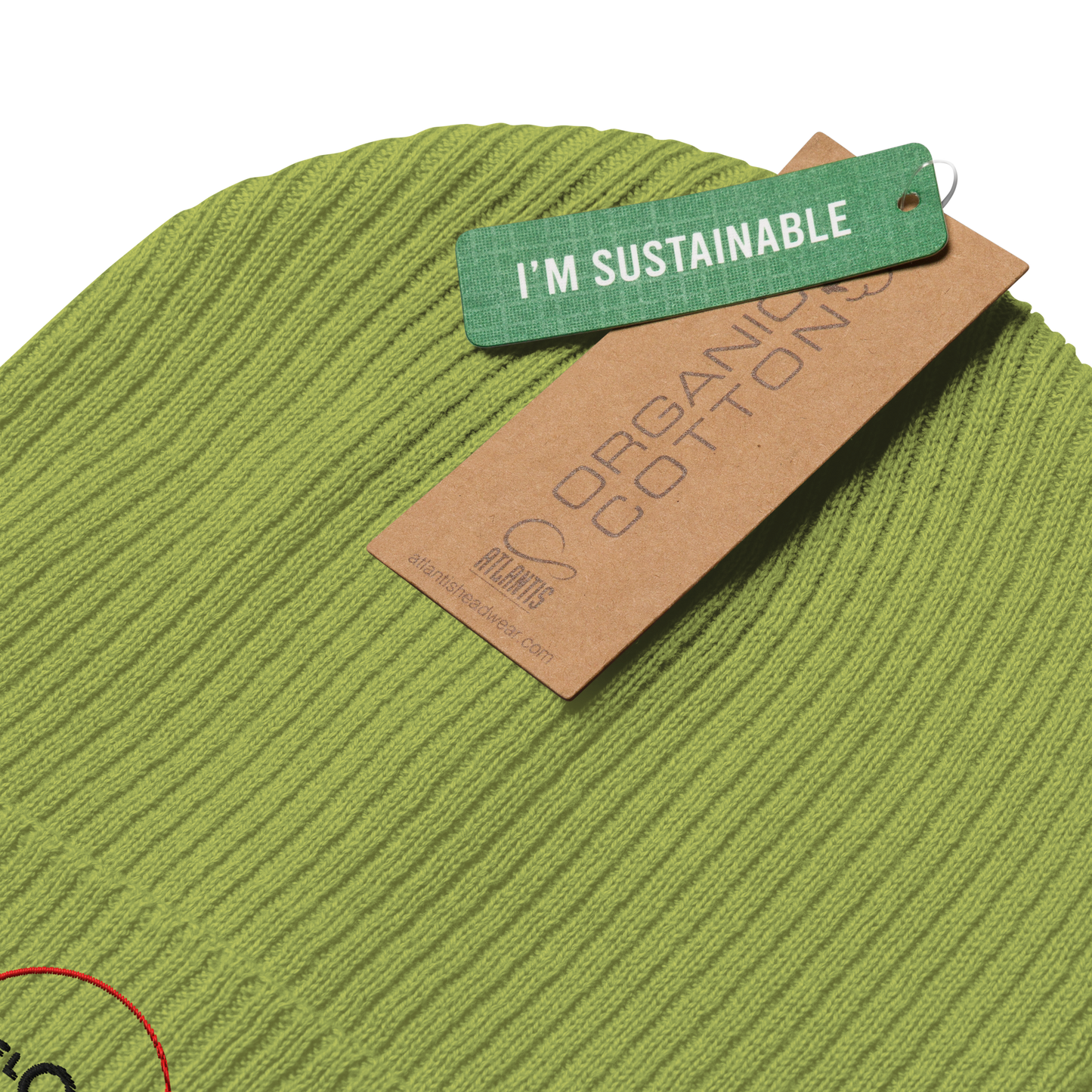 PixelPaper Gerippte Bio-Beanie