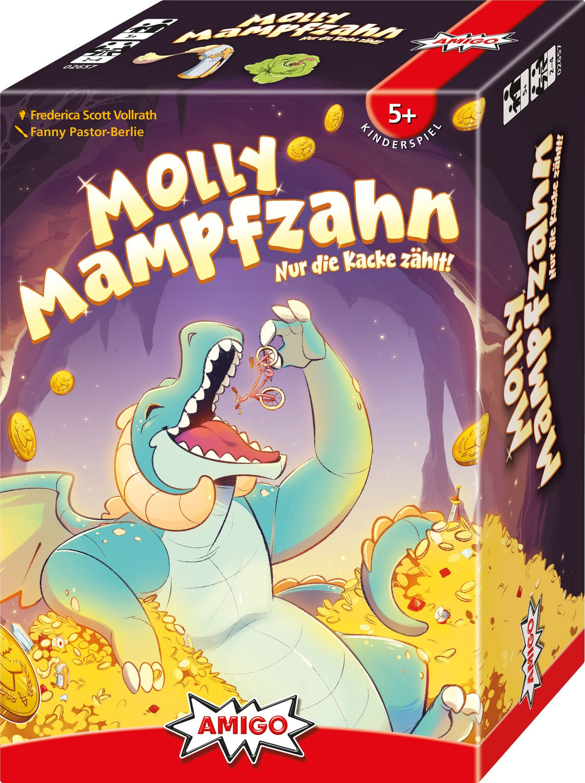 Molly Mampfzahn, Schachtel