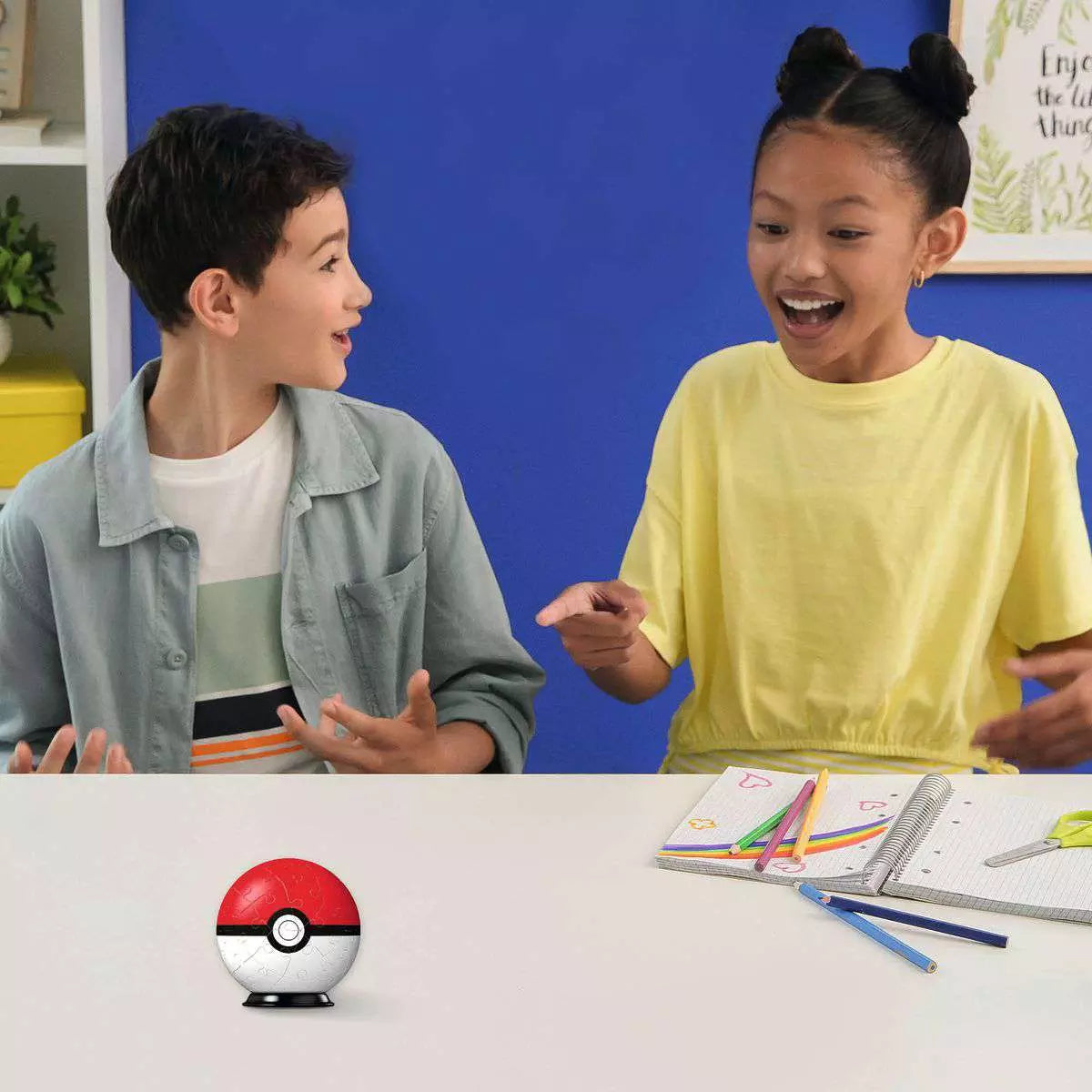 3D Puzzle-Ball Pokéball (54 Teile) – Ansicht 3