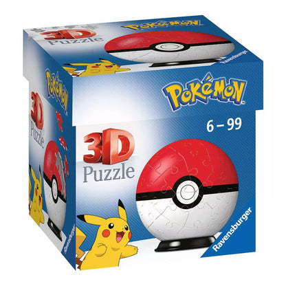 3D Puzzle-Ball Pokéball (54 Teile)