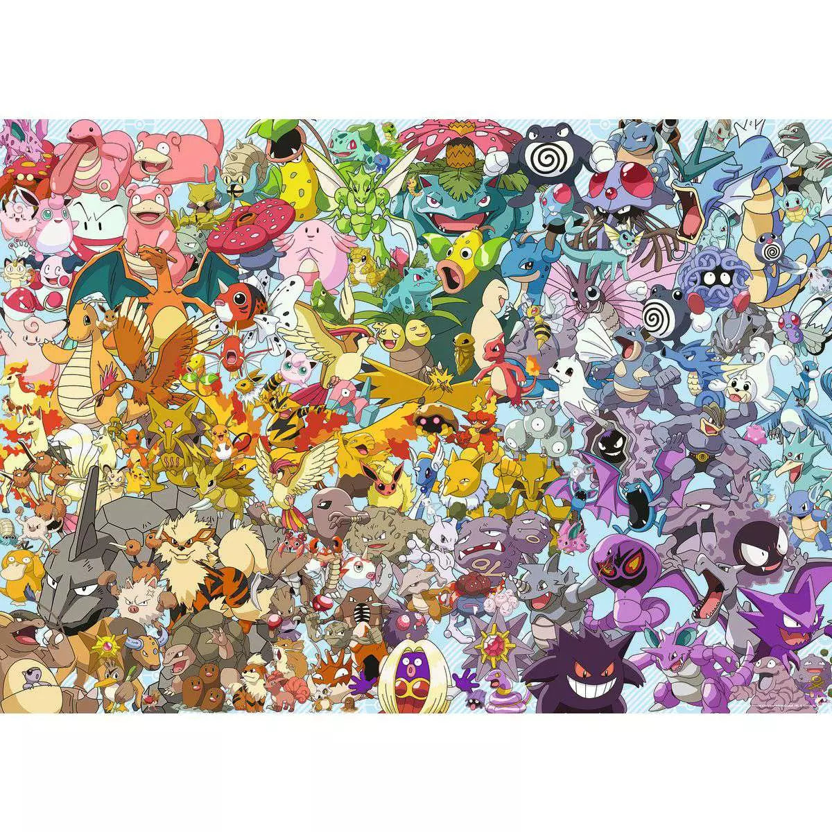 Challenge Puzzle Pokémon (1000 Teile) – Ansicht 1