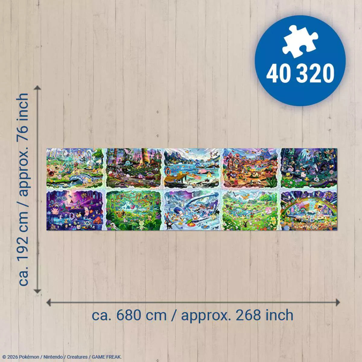 Puzzle Pokémon Celebration Journey (40.320 Teile) – Ansicht 12