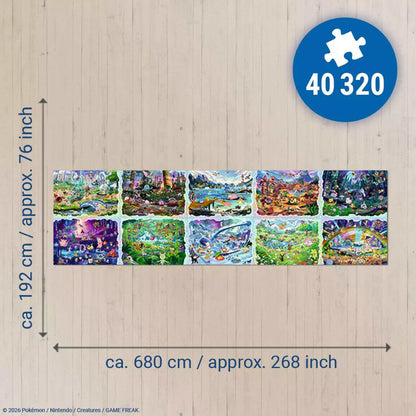 Puzzle Pokémon Celebration Journey (40.320 Teile) – Ansicht 12