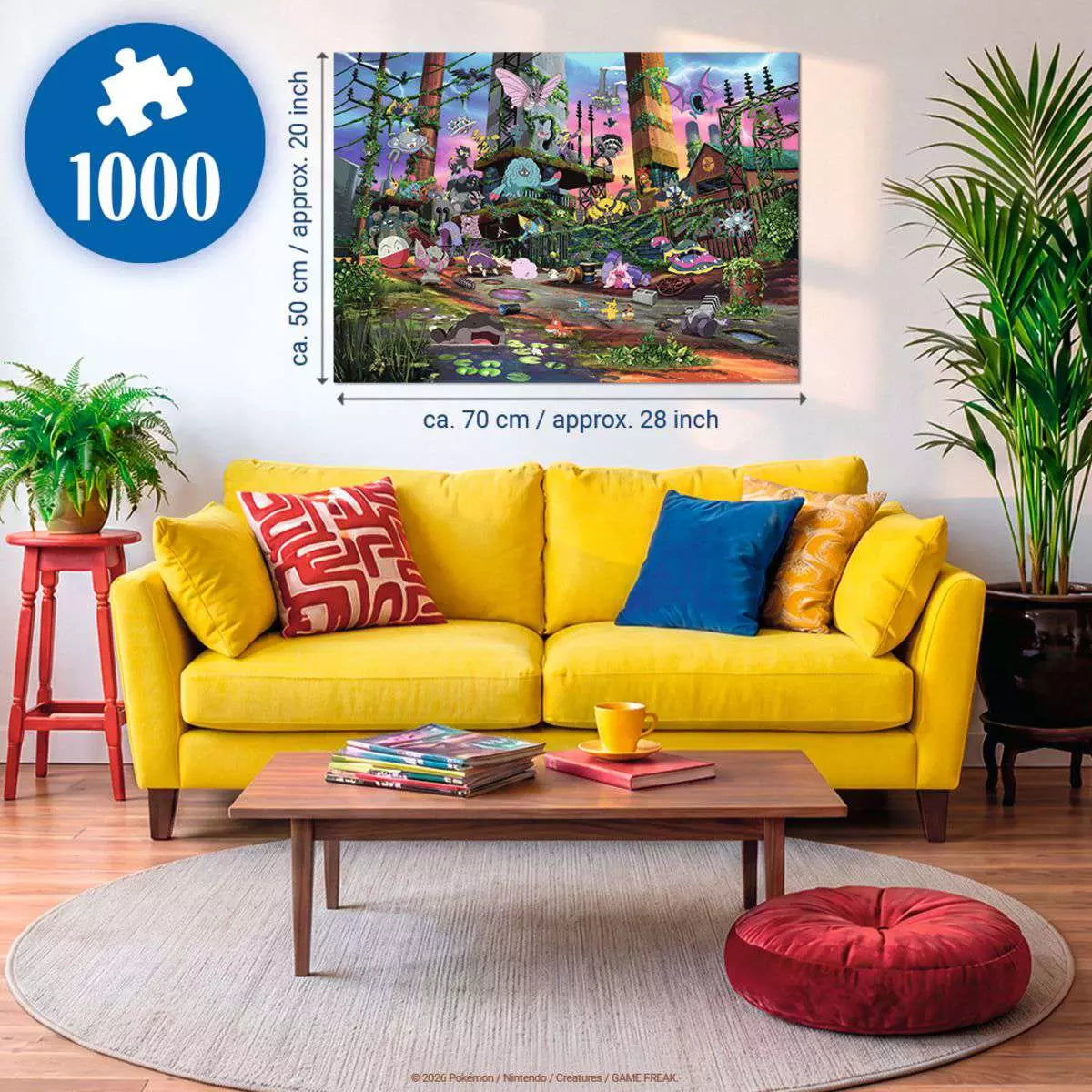 Puzzle Pokémon Blitza und das wiedergewonnene Kraftwerk (1000 Teile) – Ansicht 2