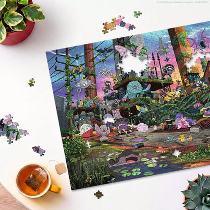Puzzle Pokémon Blitza und das wiedergewonnene Kraftwerk (1000 Teile) – Ansicht 8