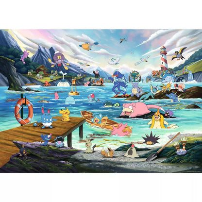 Puzzle Pokémon Aquana und die sanften Gewässer (1000 Teile) – Ansicht 1