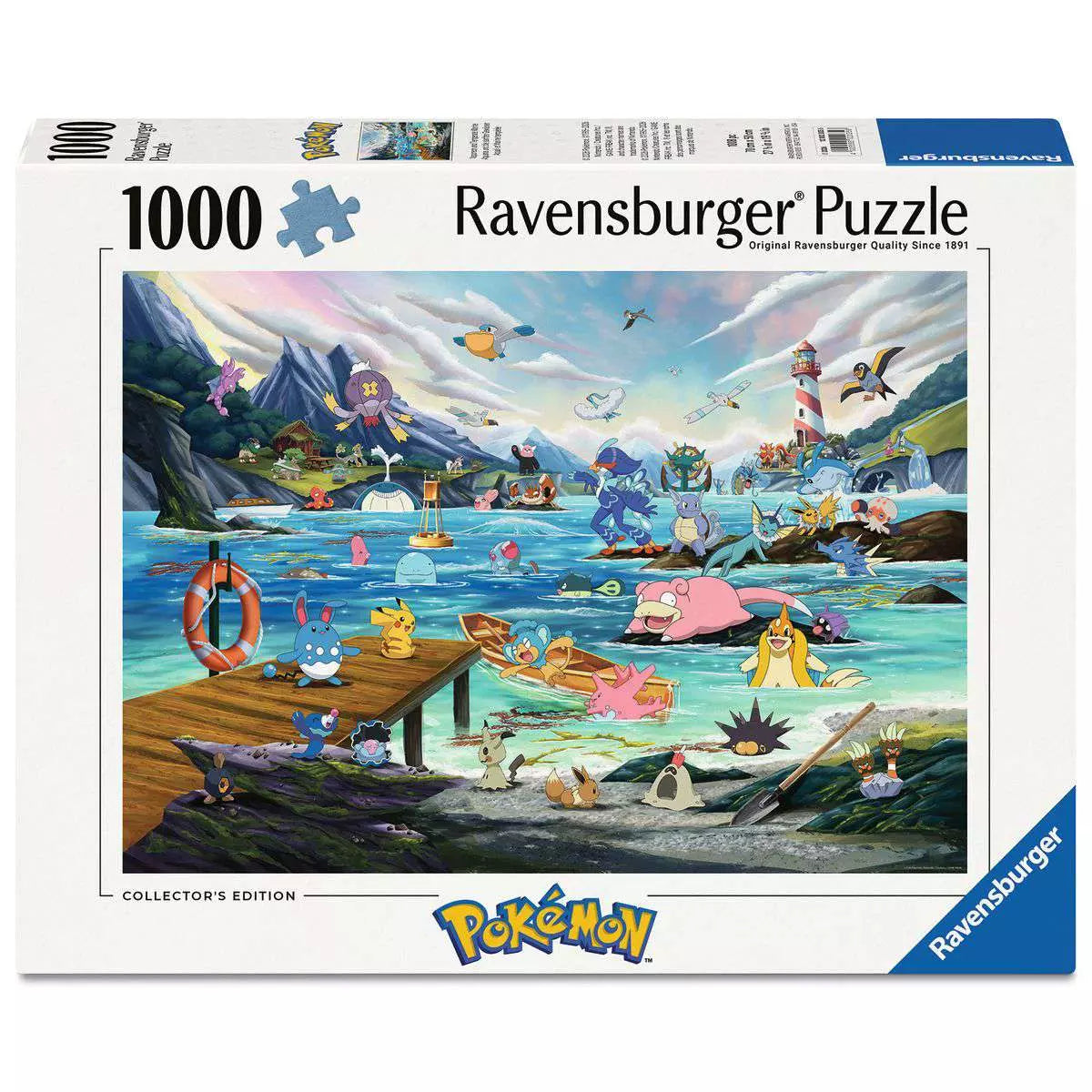 Puzzle Pokémon Aquana und die sanften Gewässer (1000 Teile)