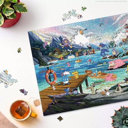 Puzzle Pokémon Aquana und die sanften Gewässer (1000 Teile) – Ansicht 8