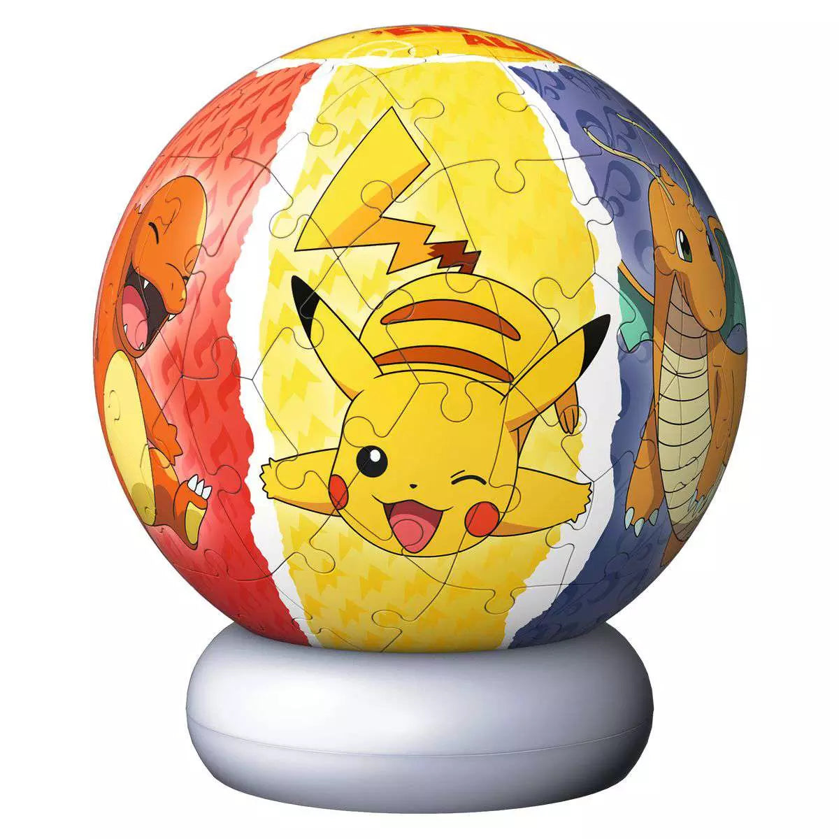 3D Puzzle-Ball Nachtlicht Pokémon (72 Teile) – Ansicht 1
