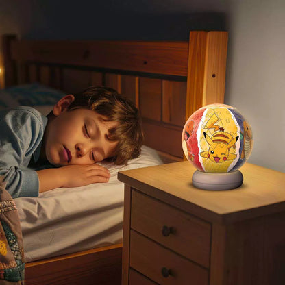 3D Puzzle-Ball Nachtlicht Pokémon (72 Teile) – Ansicht 3