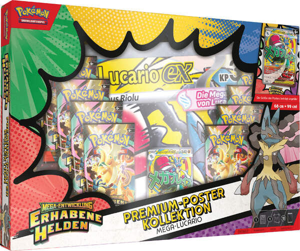 Pokémon Premium-Poster-Kollektion Erhabene Helden, DE