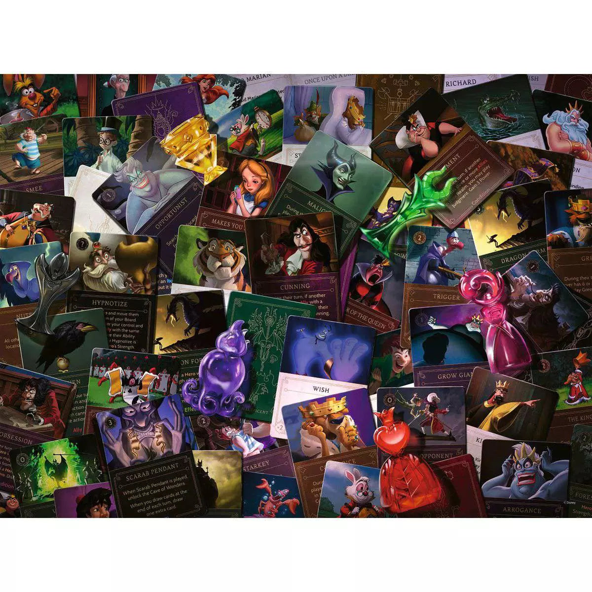 Puzzle Disney Villainous – Alle Bösewichte an einem Ort (2000 Teile) – Ansicht 1
