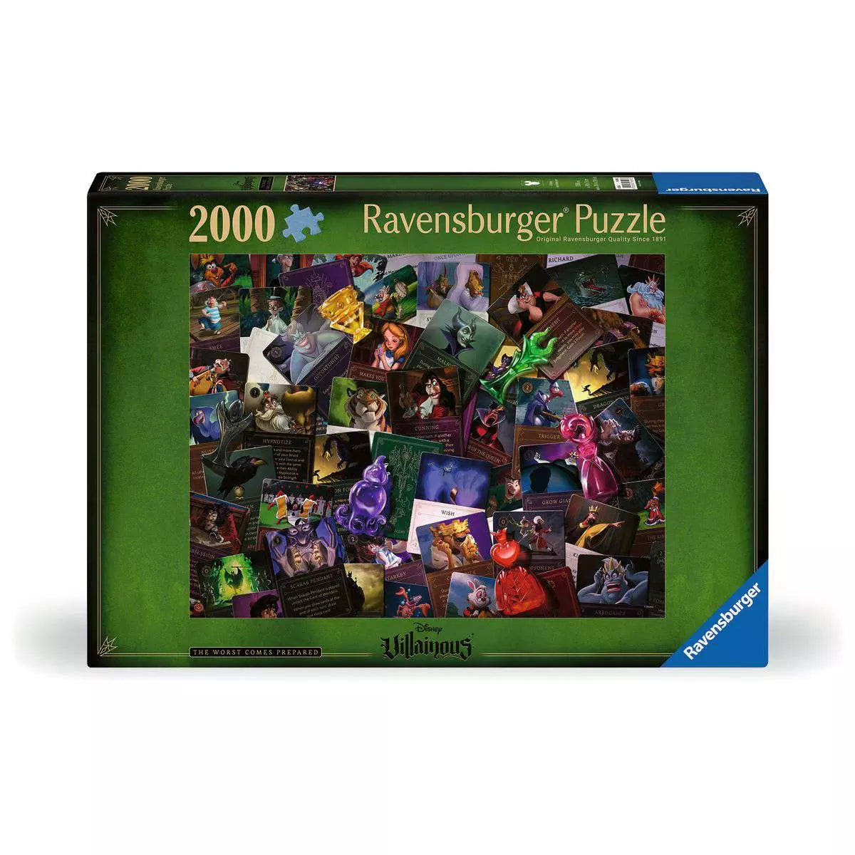 Puzzle Disney Villainous – Alle Bösewichte an einem Ort (2000 Teile)