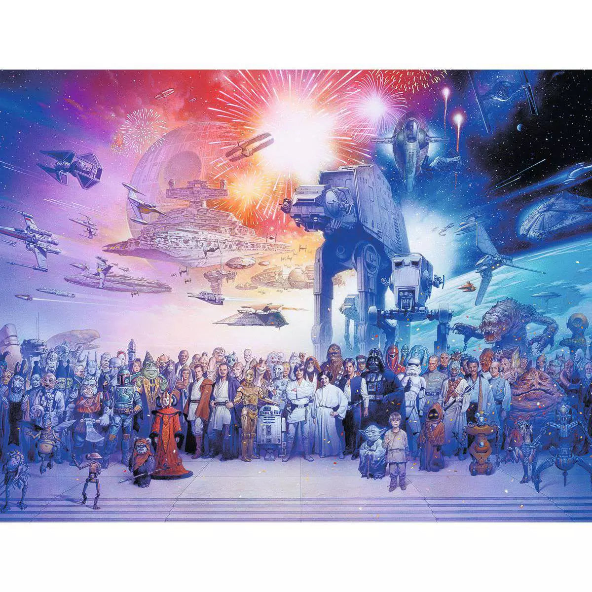 Puzzle Star Wars Universum (2000 Teile) – Ansicht 1