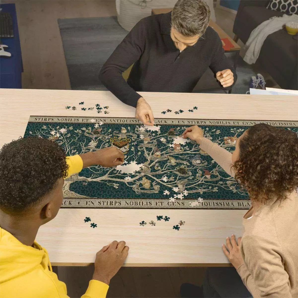 Puzzle Harry Potter Familienstammbaum, Panorama (2000 Teile) – Ansicht 2