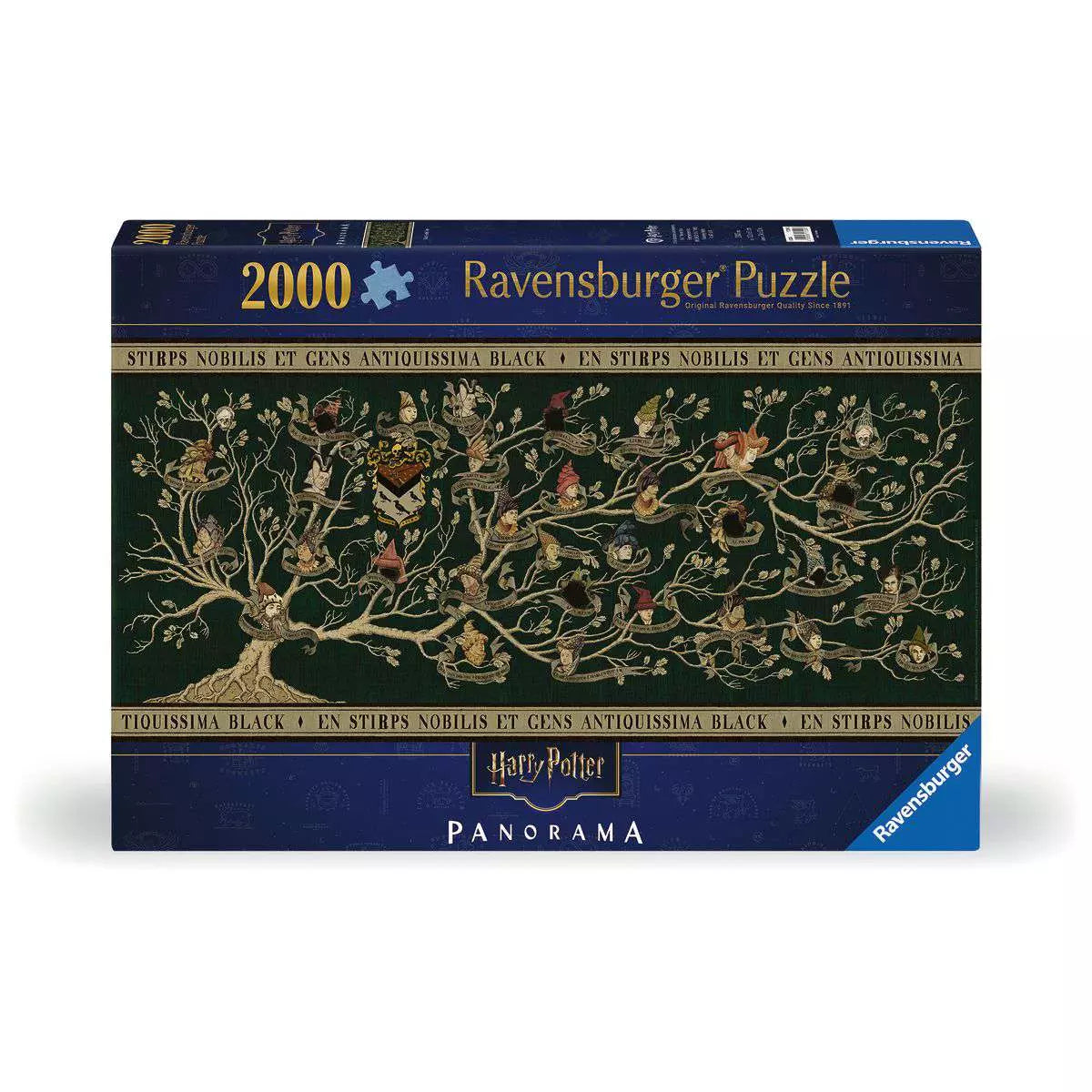 Puzzle Harry Potter Familienstammbaum, Panorama (2000 Teile)
