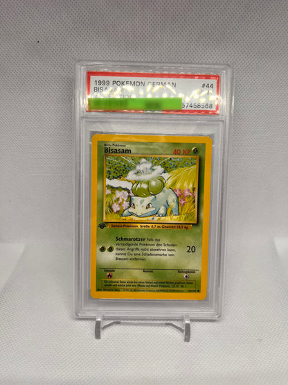 Bisasam 1st Edition PSA 9, DE