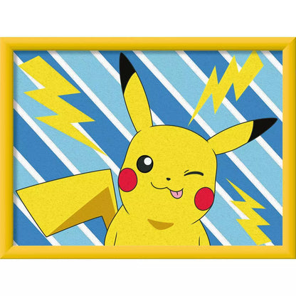 CreArt Malen nach Zahlen Pokémon – Freches Pikachu