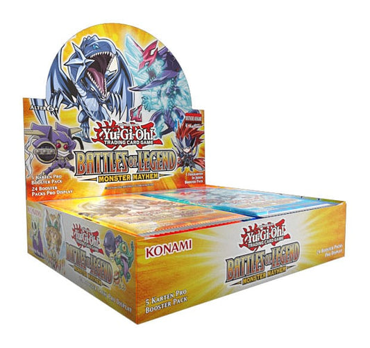 Yu-Gi-Oh Monster Mayhem Booster Display, ENG
