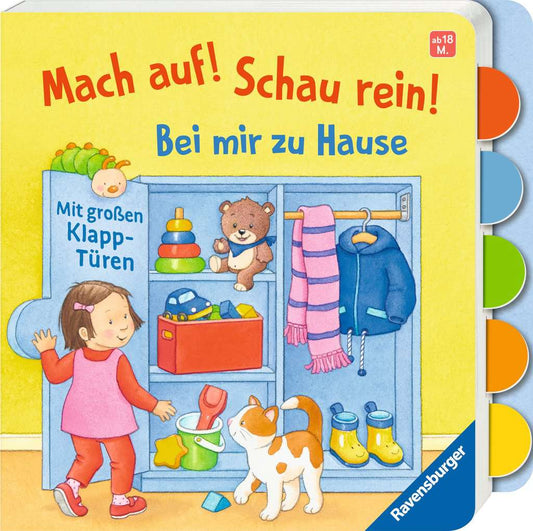 Ravensburger Mach auf! Schau rein! Bei mir zu Hause – Cover