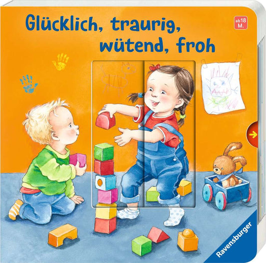 Ravensburger Glücklich, traurig, wütend, froh – Cover