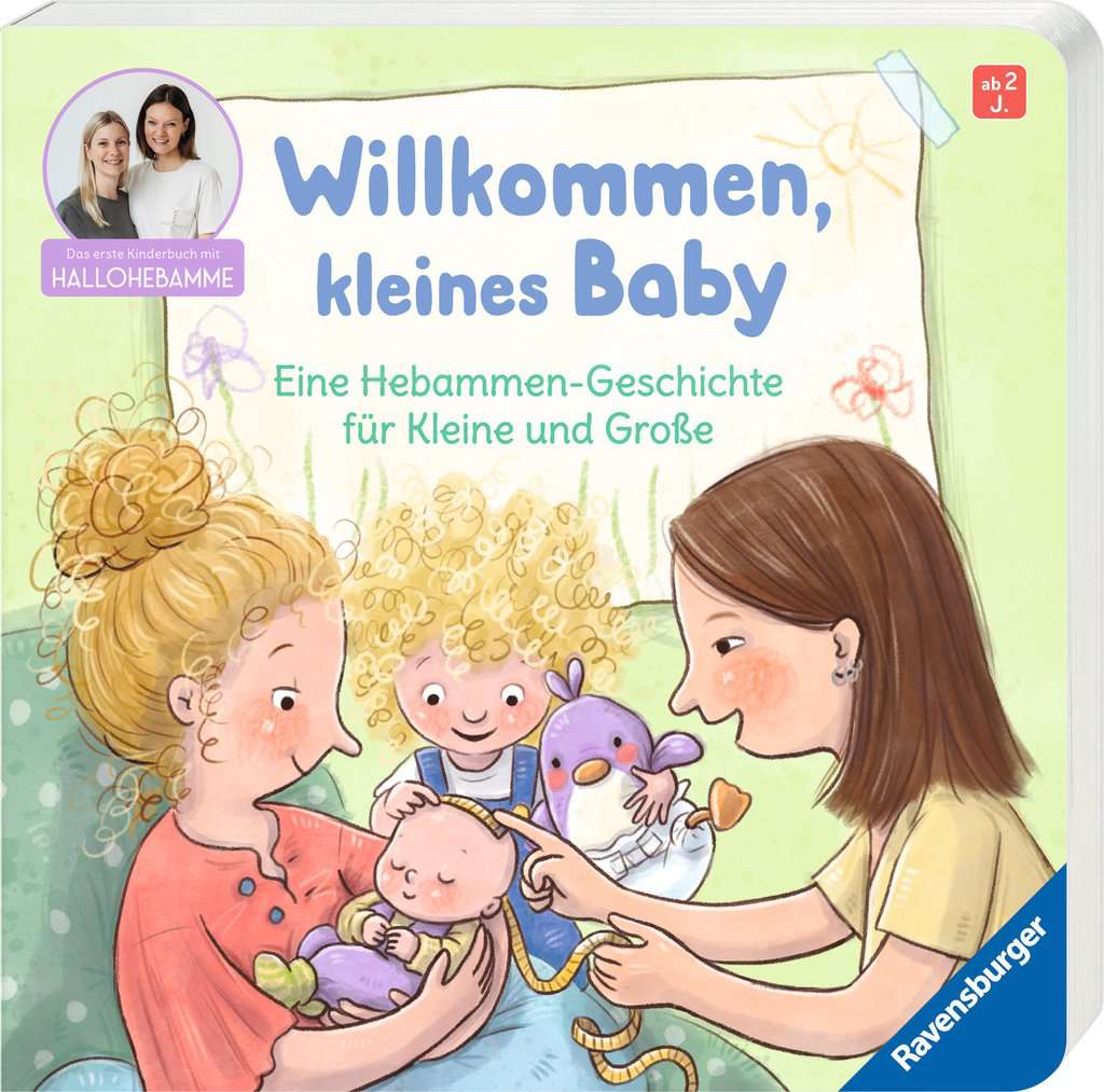 Ravensburger Willkommen, kleines Baby – Cover