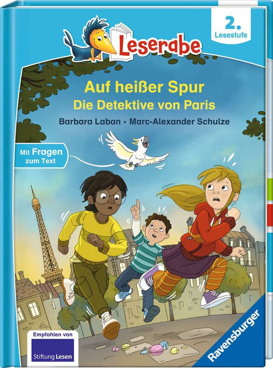 Leserabe Auf heißer Spur Die Detektive von Paris – Cover