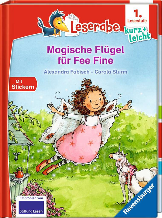 Leserabe Magische Flügel für Fee Fine – Cover
