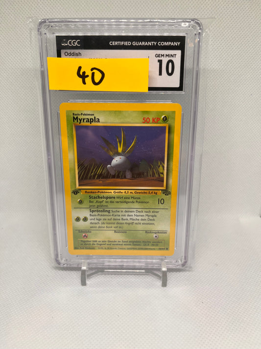 Oddish Jungle 1st Edition CGC10