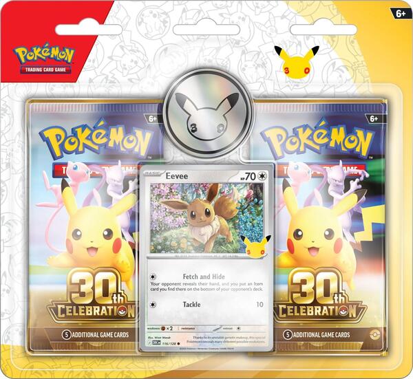Pokémon 30th Anniversary 2-Pack Blister, DE - ab 16.09.26
