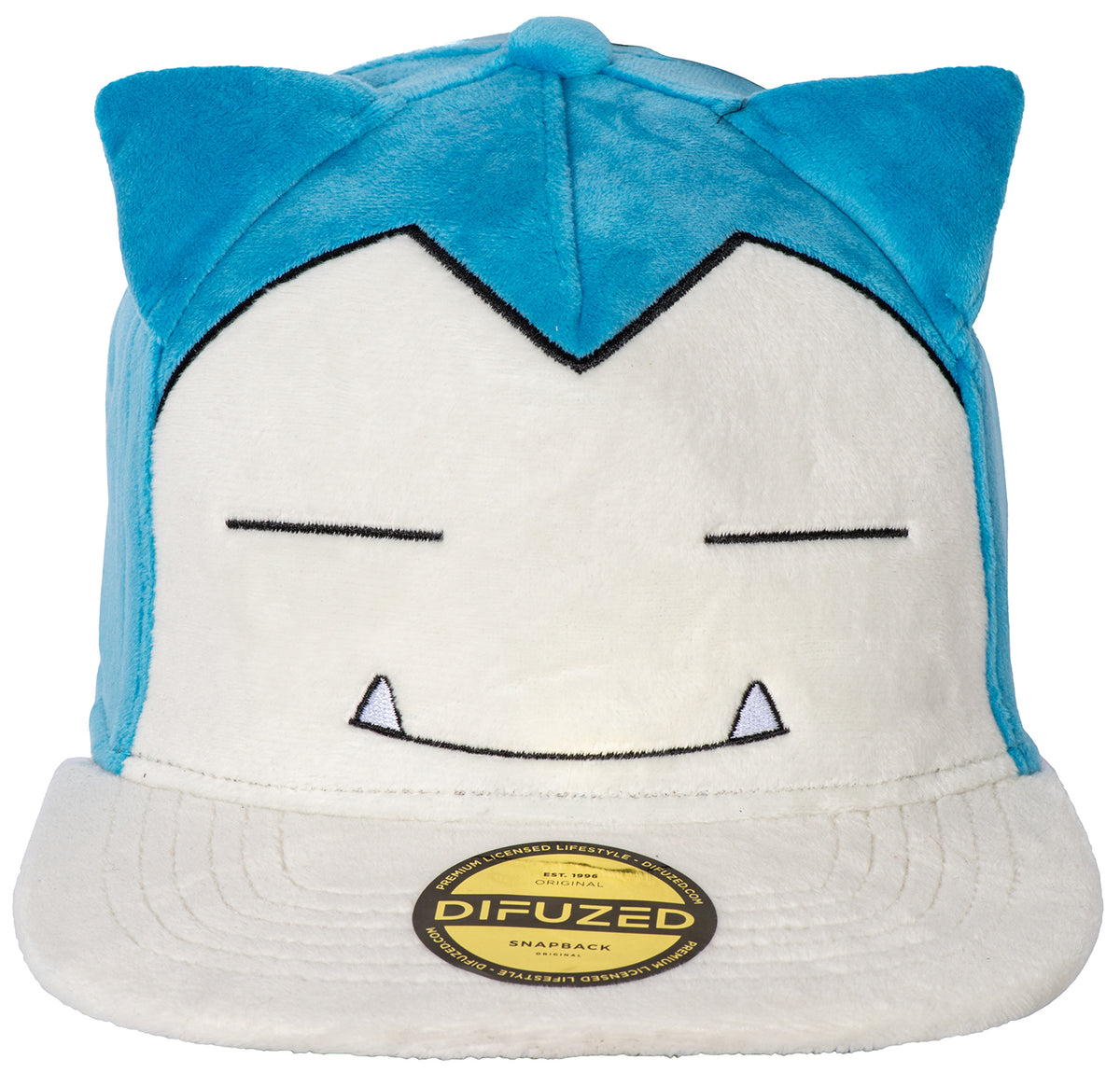 Pokémon Snapback Kappe Relaxo Plüsch – Rückansicht
