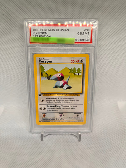 Porygon 1st Edition PSA 10, DE