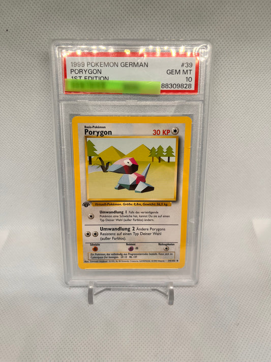 Porygon 1st Edition PSA 10, DE