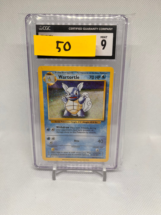Wartortle ex Deck 002/034 CGC9