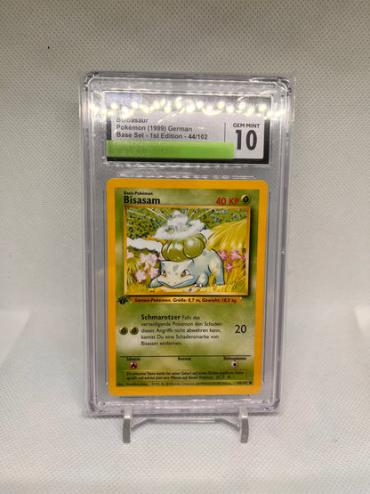 Bisasam 1st Edition CGC10, DE