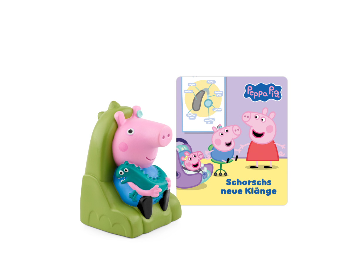tonies Peppa Pig Schorschs neue Klänge – Tonie-Figur Schorsch