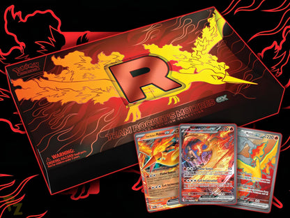 Team Rockets Moltres ex Ultra Premium Collection
