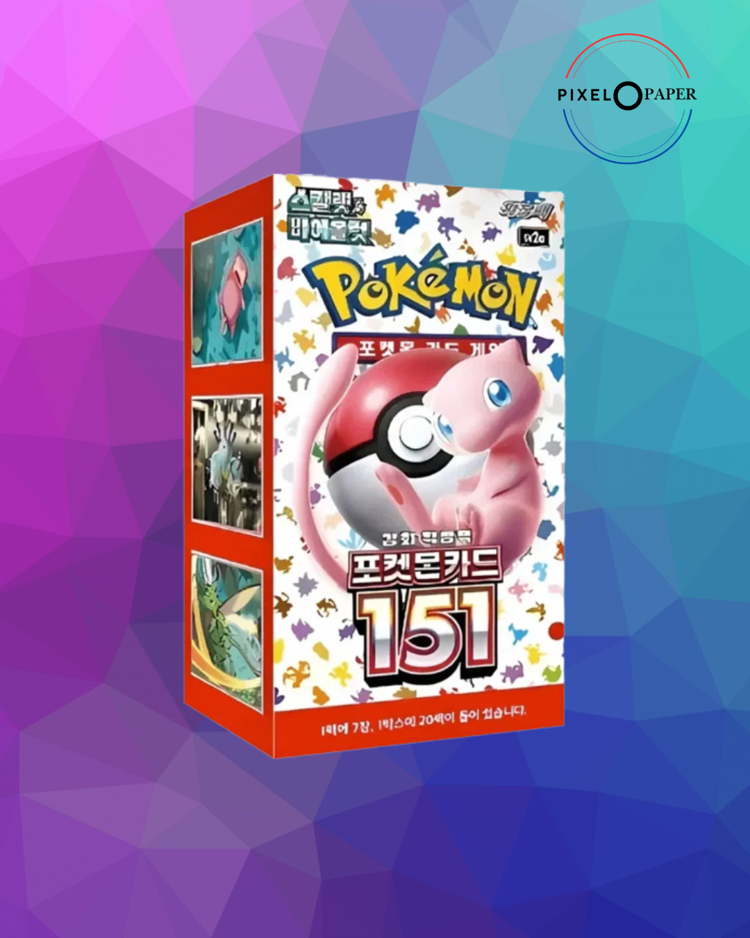 Pokemon 151 sv2A Booster Display, KOR