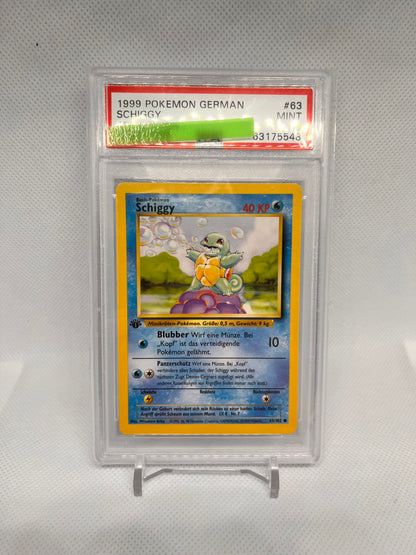 Schiggy 1st Edition PSA 9, DE