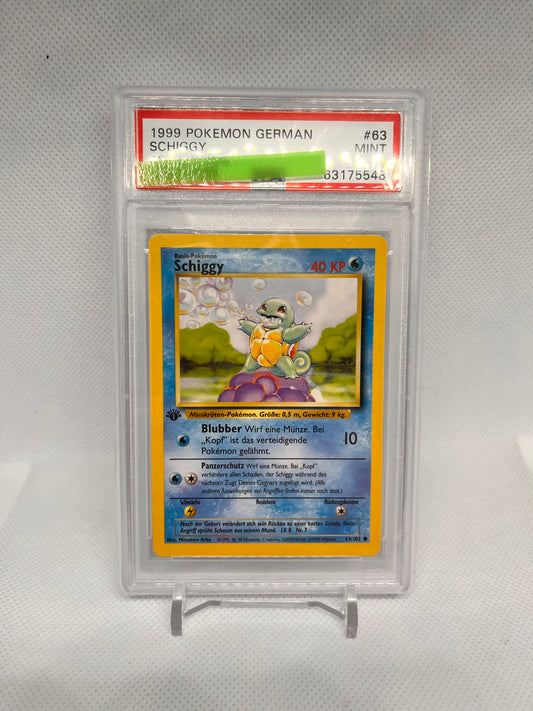 Schiggy 1st Edition PSA 9, DE