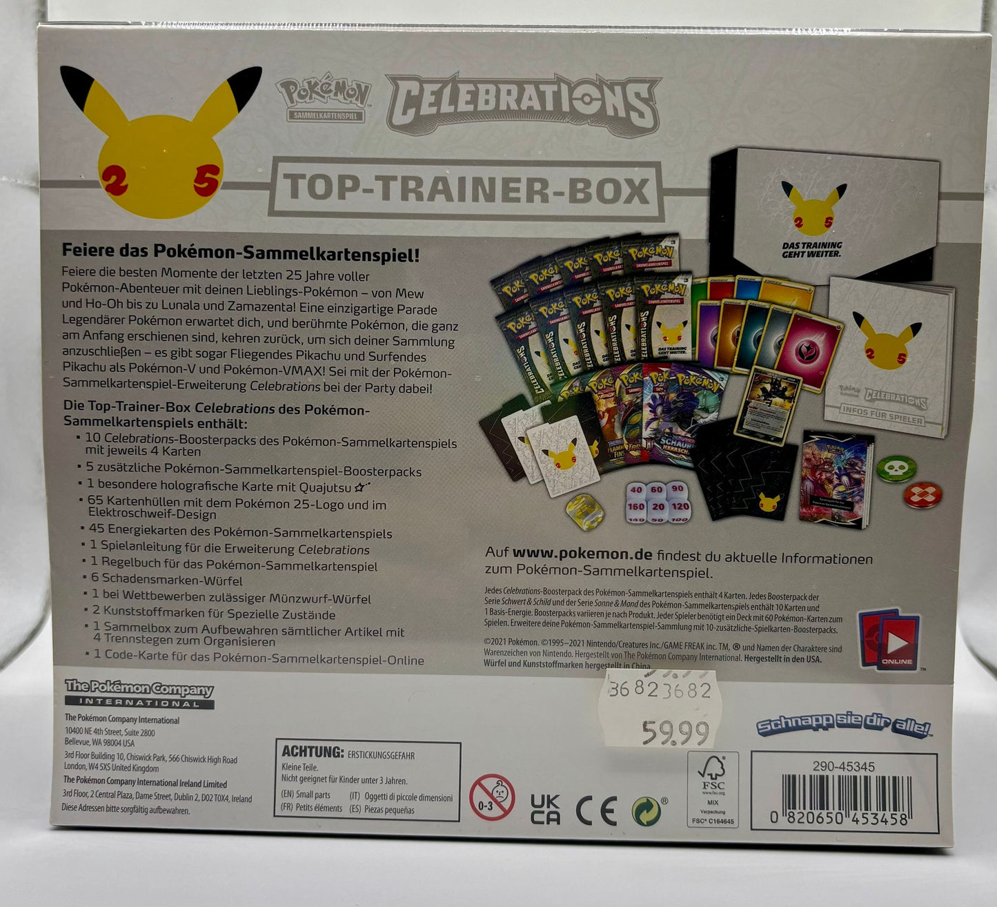 Pokémon Celebrations TTB, DE