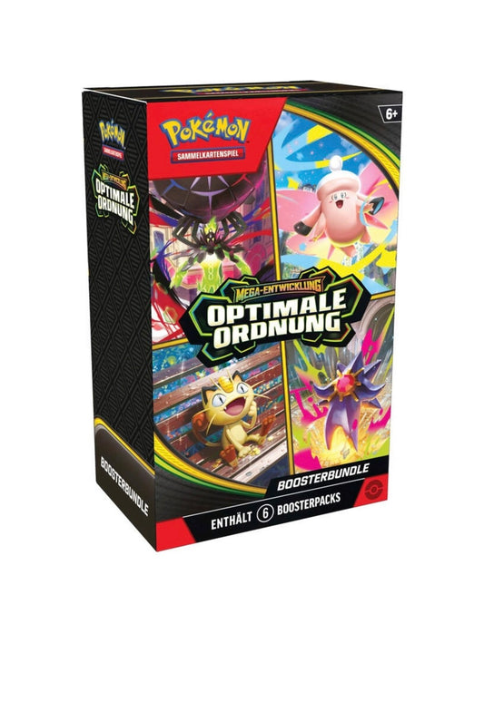 Pokémon Optimale Ordnung Booster Bundle, DE